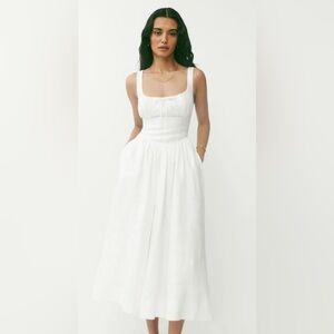 Reformation NWOT Balia Linen Dress